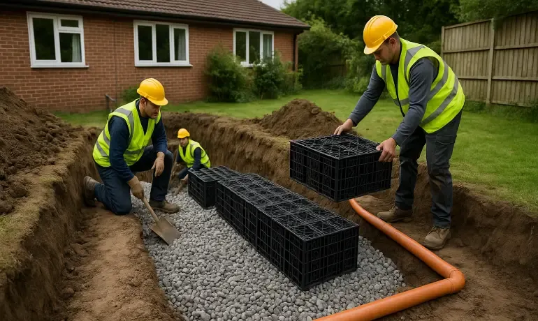 Why Your Soakaway Isn't Draining: Common Causes and No-Dig Solutions